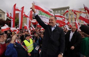 Karol Nawrocki z wizytą w Rybniku